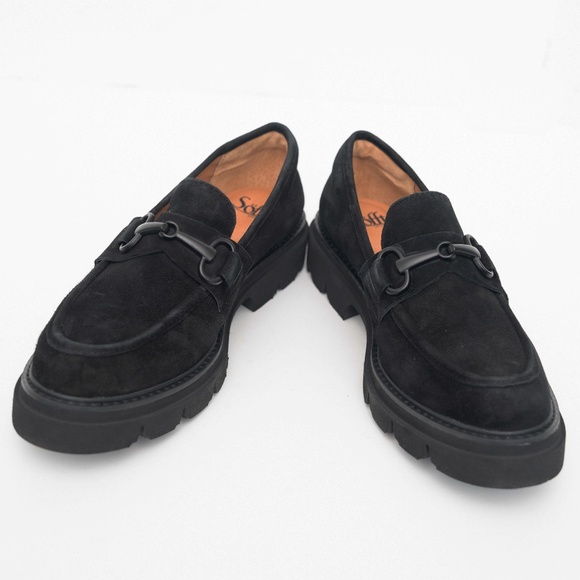 Söfft - Black Suede Satara Loafers Women’s Size 10M NIB - Picture 11 of 13